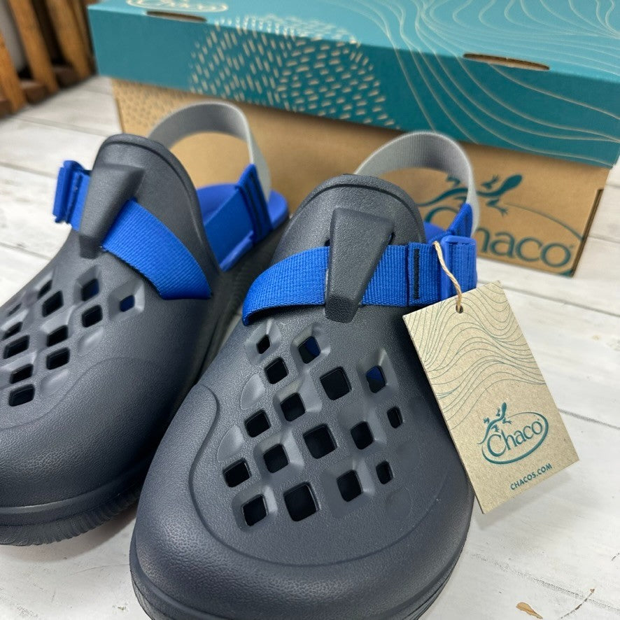 Chaco Chillos Mens Clog Shoe Size 9 Navy Blue Water Casual Garden New with Box