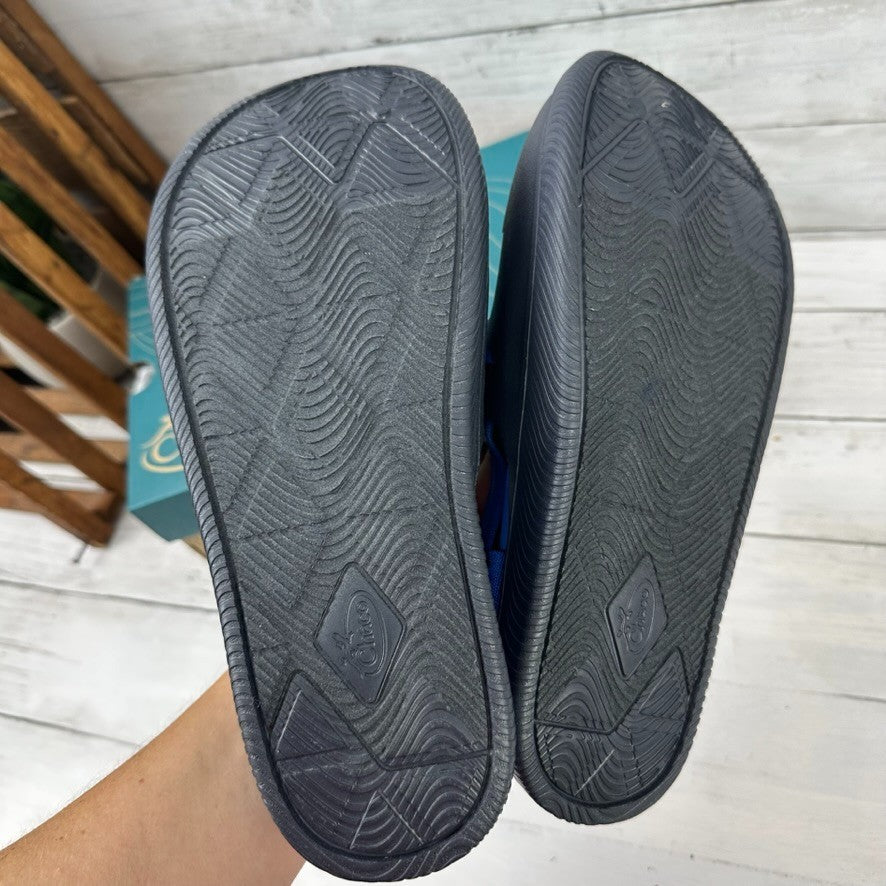 Chaco Chillos Mens Clog Shoe Size 8 Navy Blue Water Casual Garden New with Box