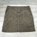 The North Face Skirt Womens Size 8 Corduroy Slit brown Hiking Walking