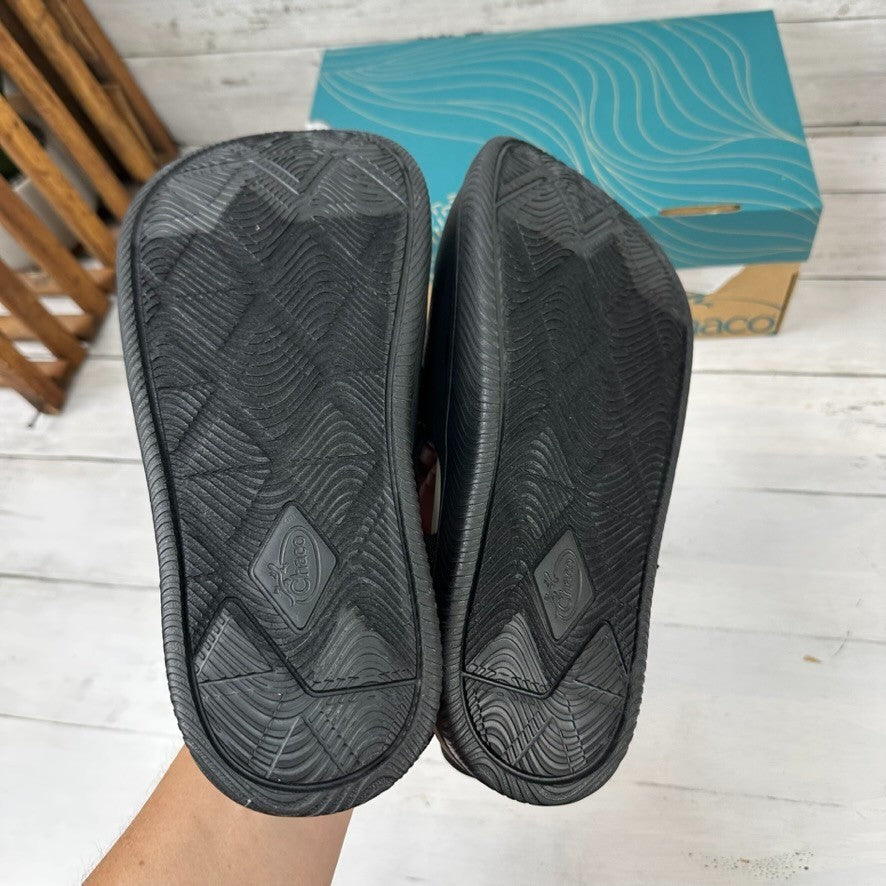 Chaco Chillos Mens Clog Shoe Size 8 Black Water Casual Garden New with Box