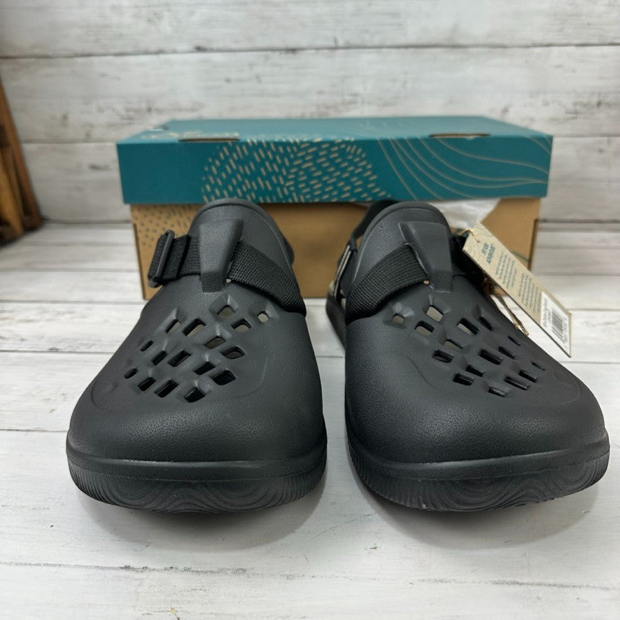 Chaco Chillos Mens Clog Shoe Size 8 Black Water Casual Garden New with Box