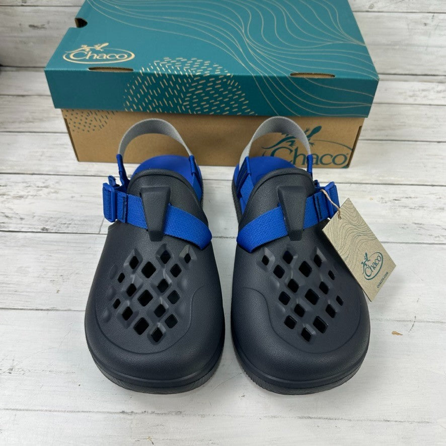 Chaco Chillos Mens Clog Shoe Size 9 Navy Blue Water Casual Garden New with Box