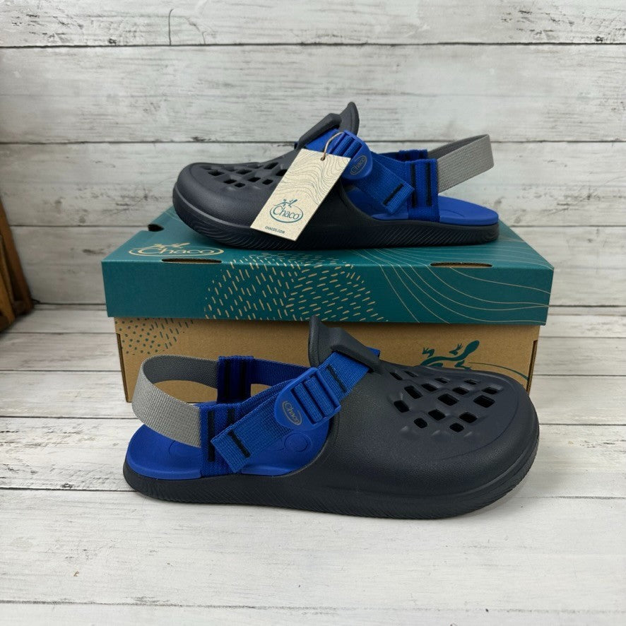 Chaco Chillos Mens Clog Shoe Size 9 Navy Blue Water Casual Garden New with Box