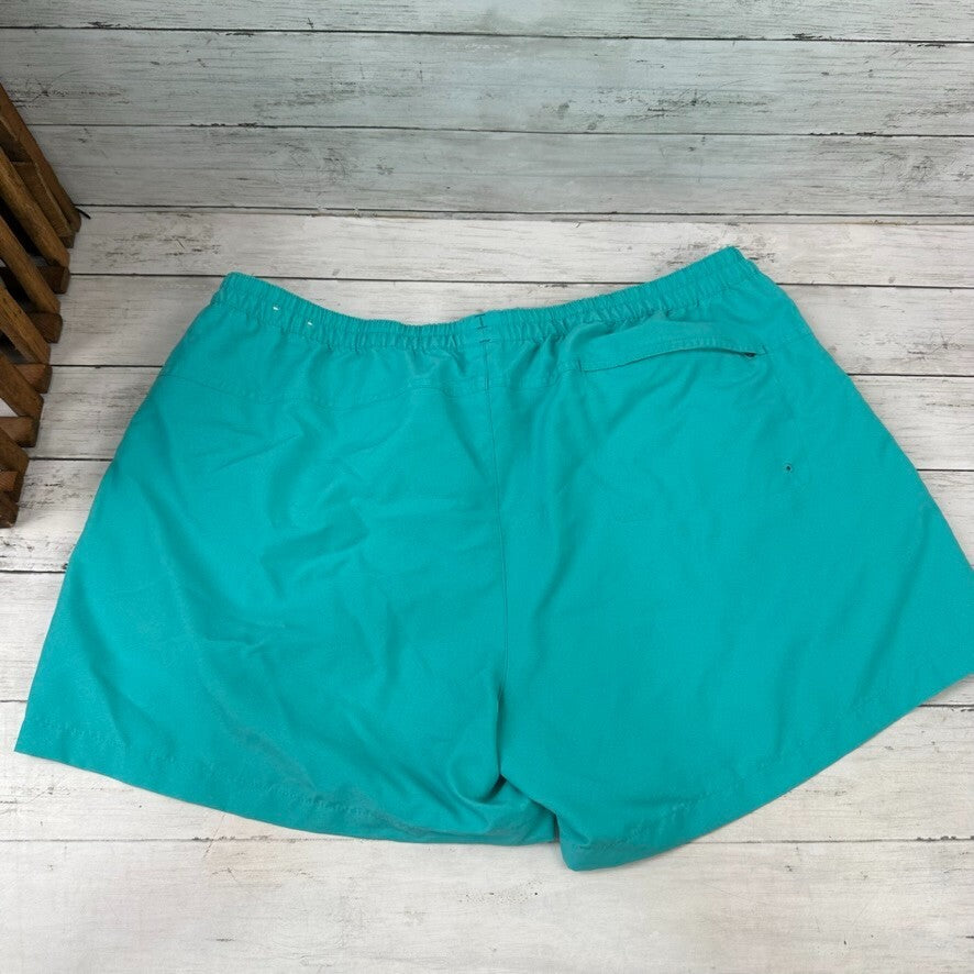 The North Face Womens Shorts Size XL 3 Pockets Running Hiking Gym Travel teal