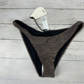 Prana Lahari Classic Swim Bottom Women's Medium Black Wavee NWT