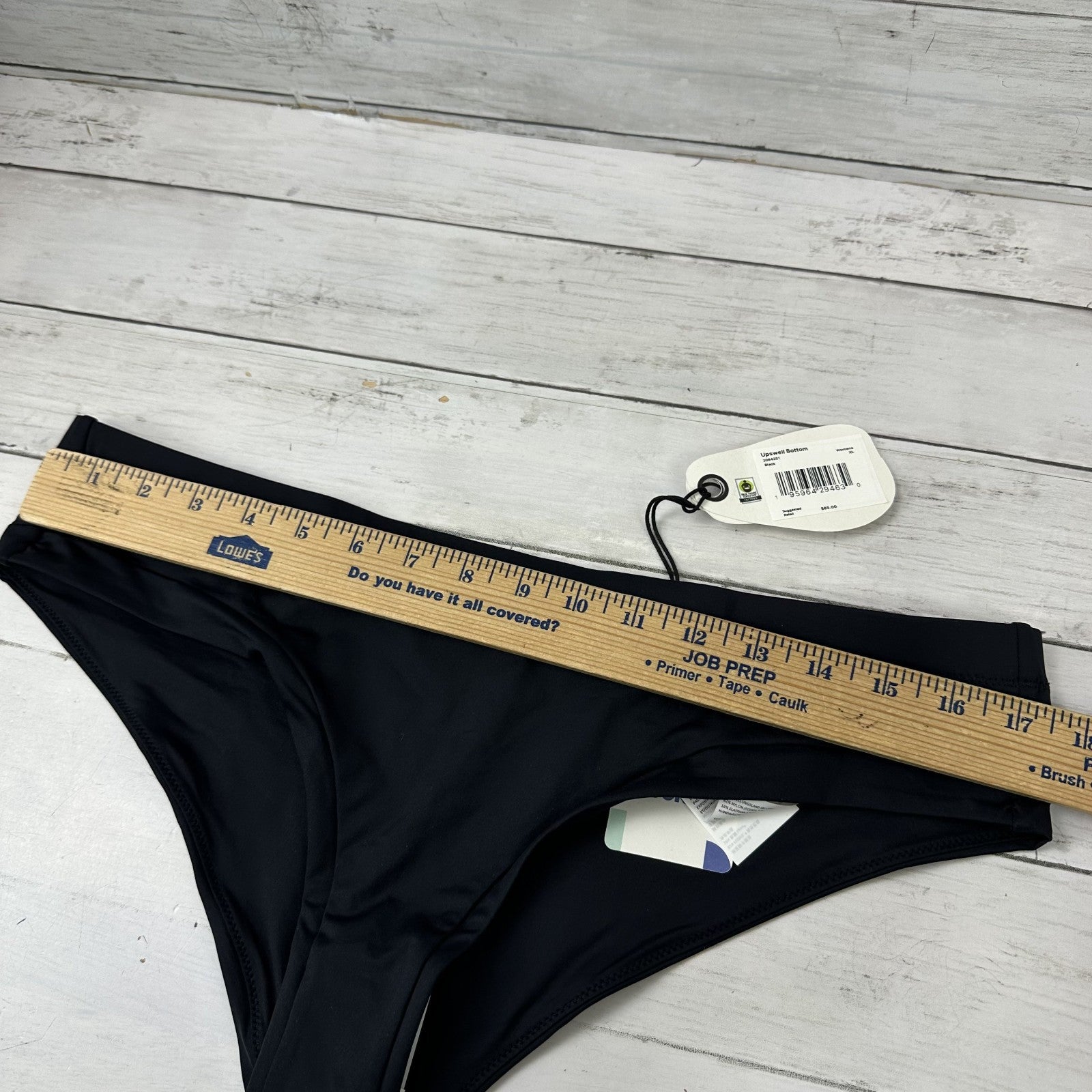PrAna Upswell Swim Bottom Womens Size XL NWT Black