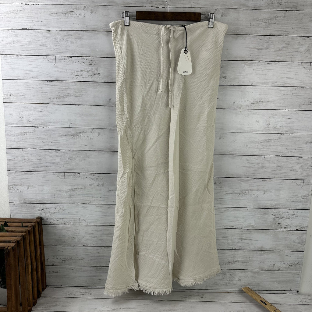 Prana Hideaways Maxi skirt almond womens XS organic cotton beach coverup boho