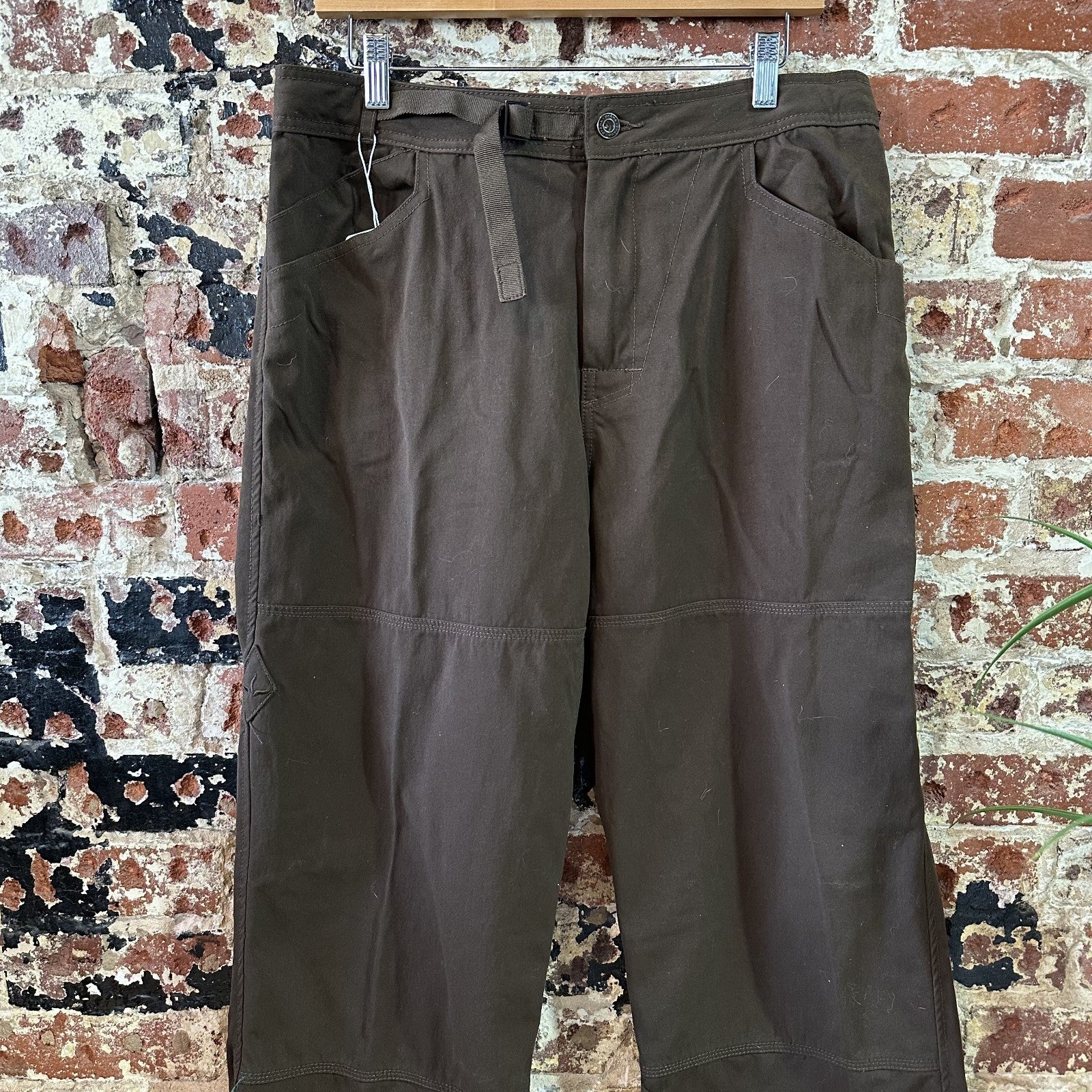 Prana Men's Cargo Pants Size XL Brown Outdoor Hiking Utility Gorpcore Street