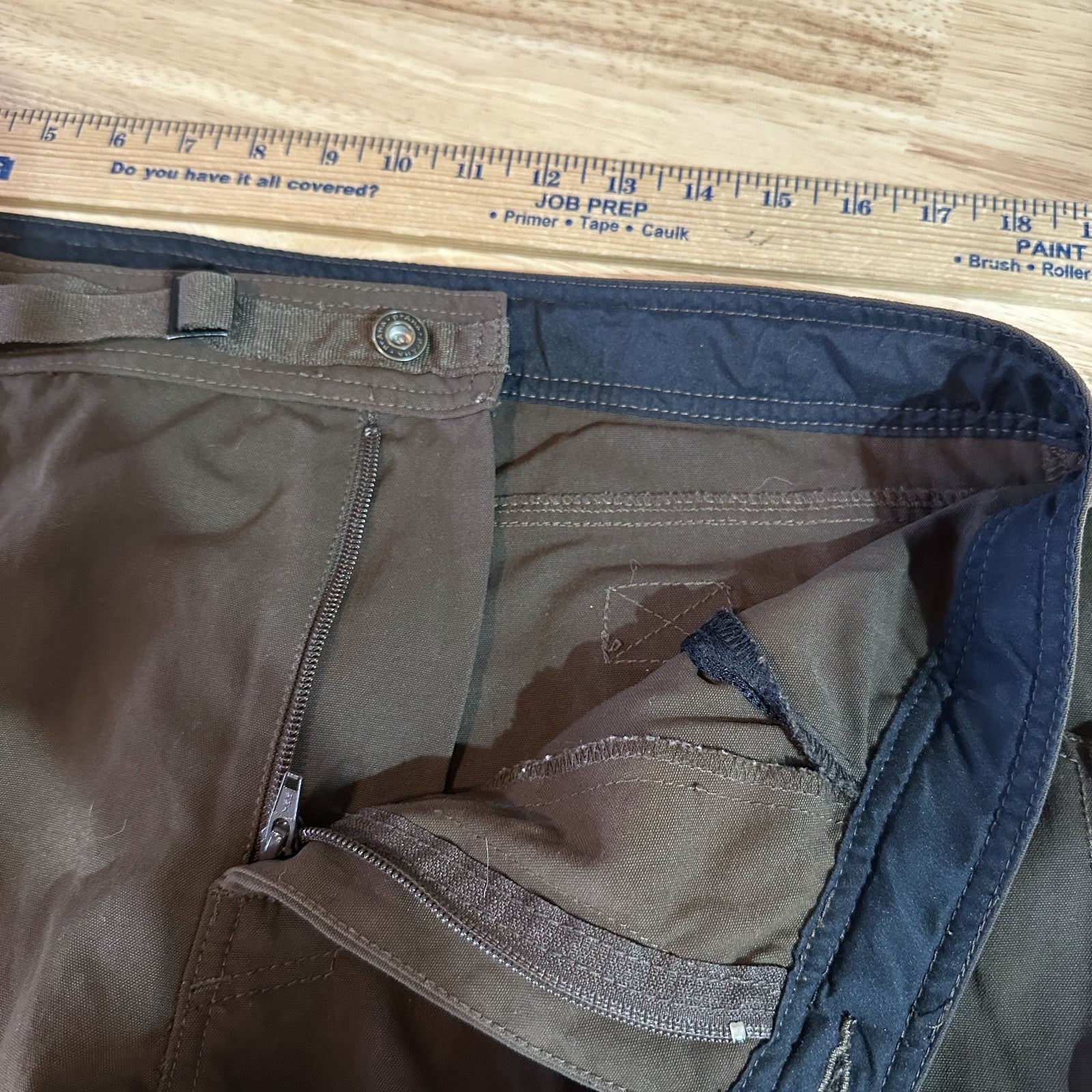 Prana Men's Cargo Pants Size XL Brown Outdoor Hiking Utility Gorpcore Street