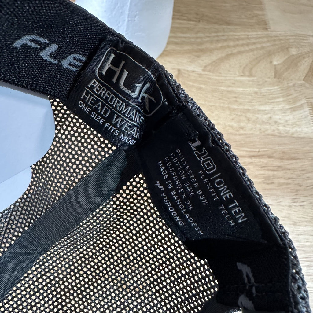 Huk Fishing Mens Green Snapback Cap Hat NEW