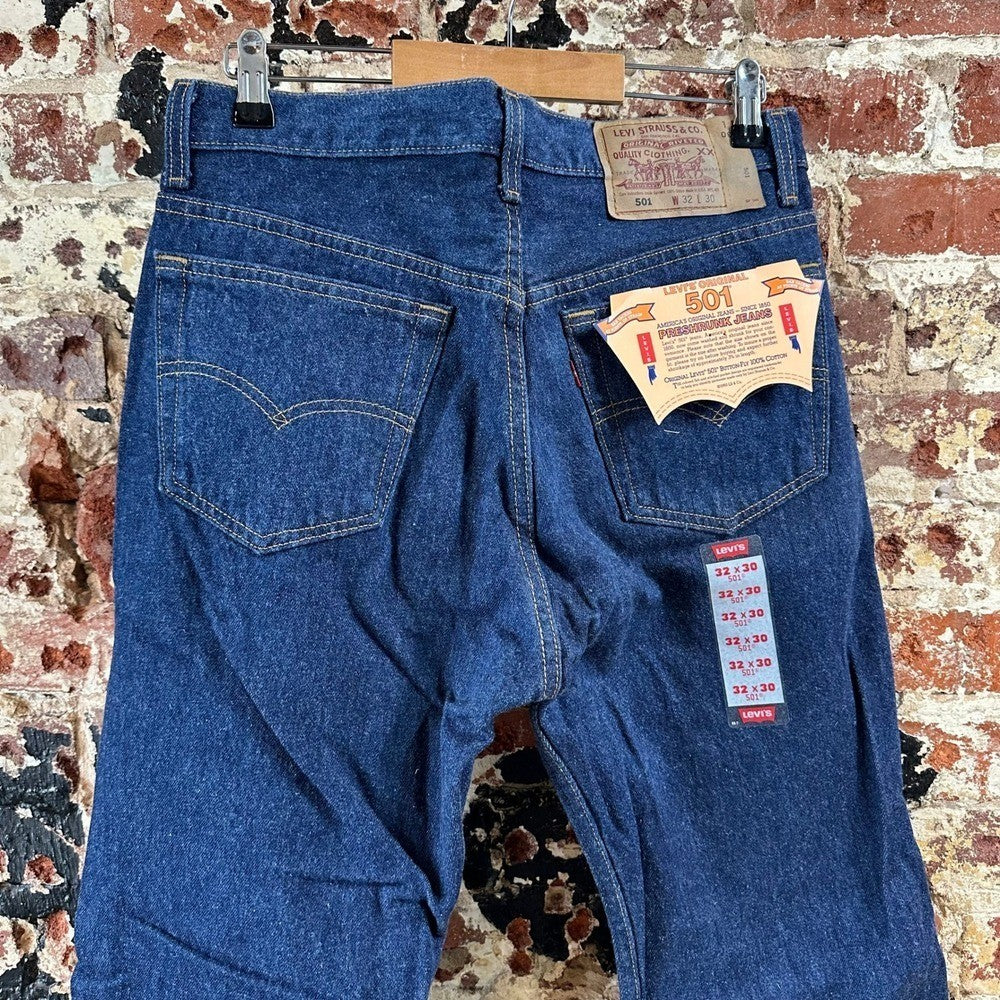 VTG Levi's 501 Mens 32x30 Blue Jeans NEW