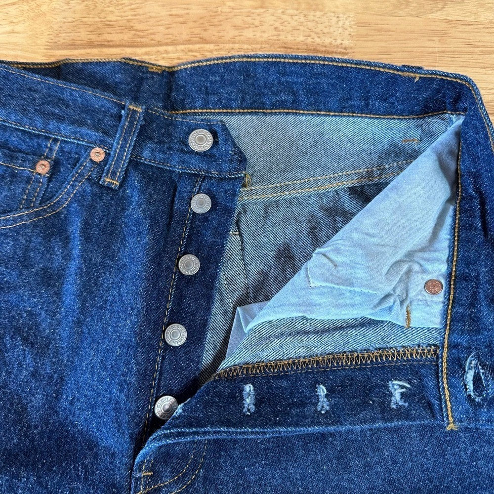 VTG Levi's 501 Mens 32x30 Blue Jeans NEW