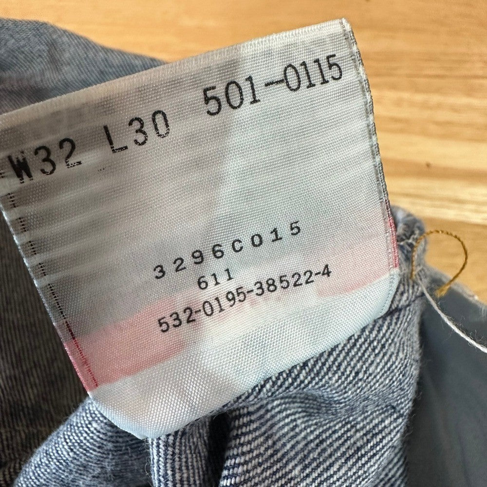 VTG Levi's 501 Mens 32x30 Blue Jeans NEW