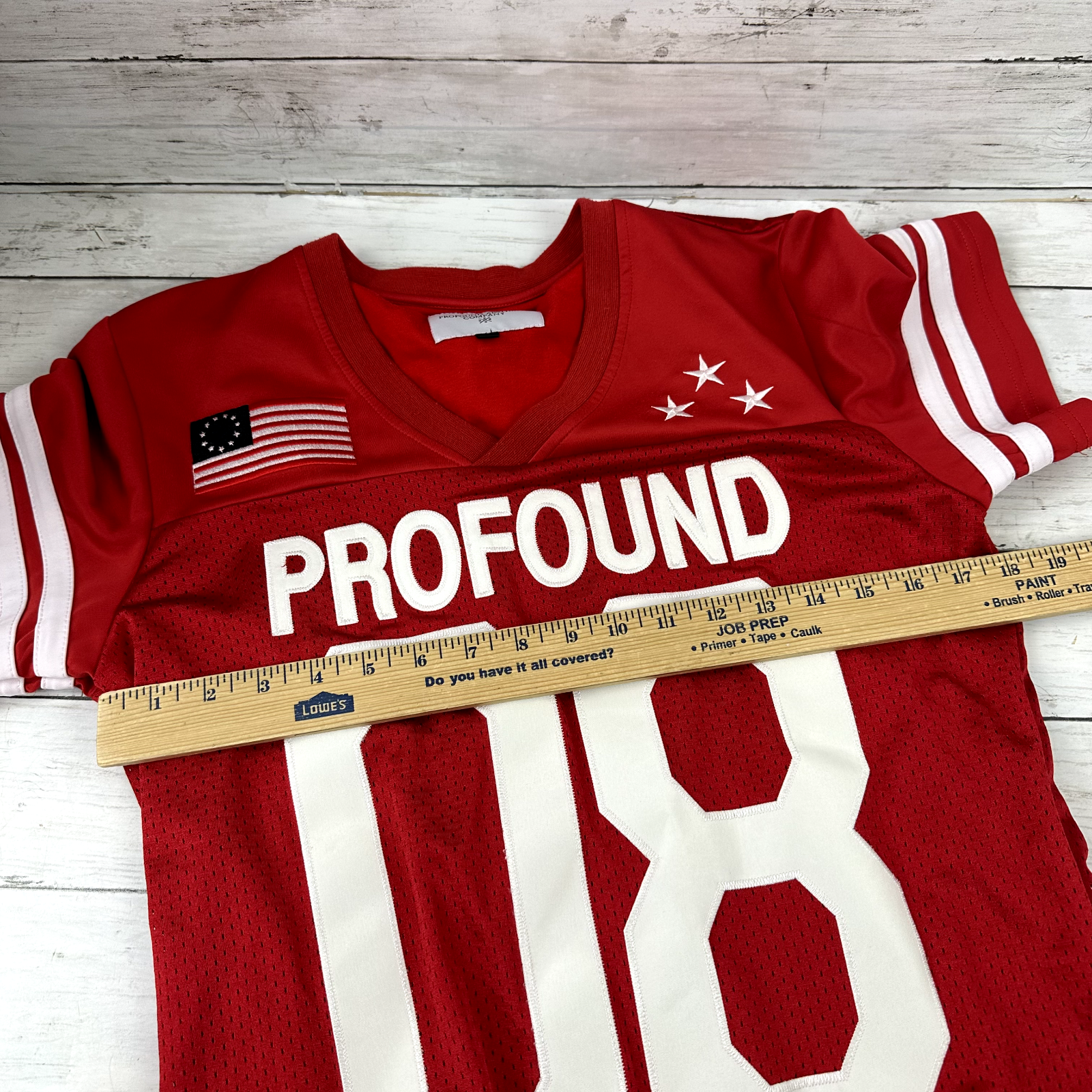 Profound Mens Small Red Jersey