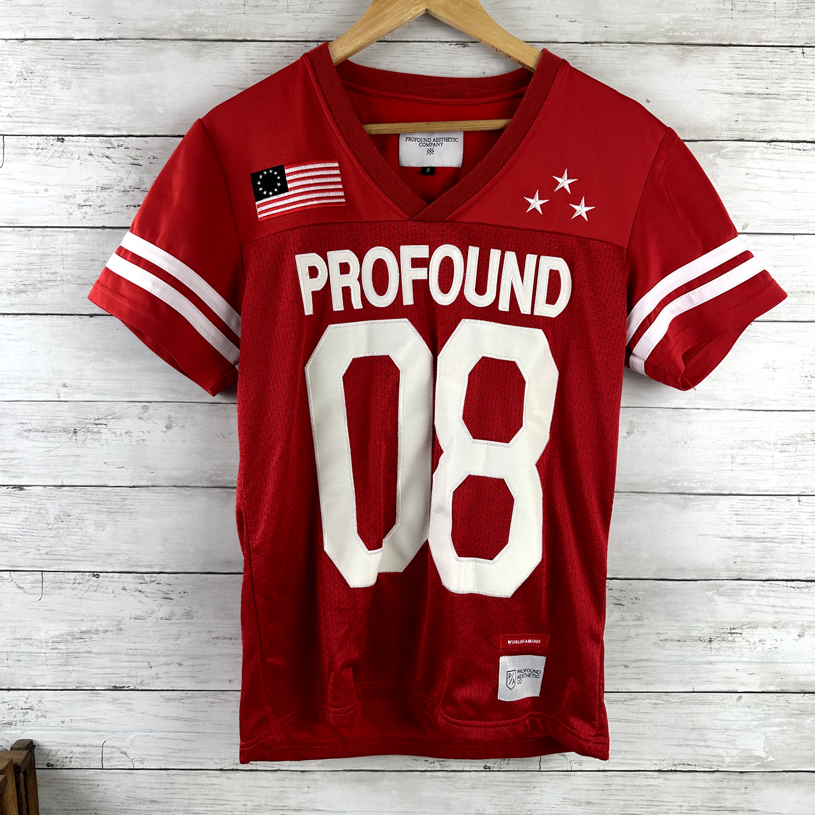 Profound Mens Small Red Jersey