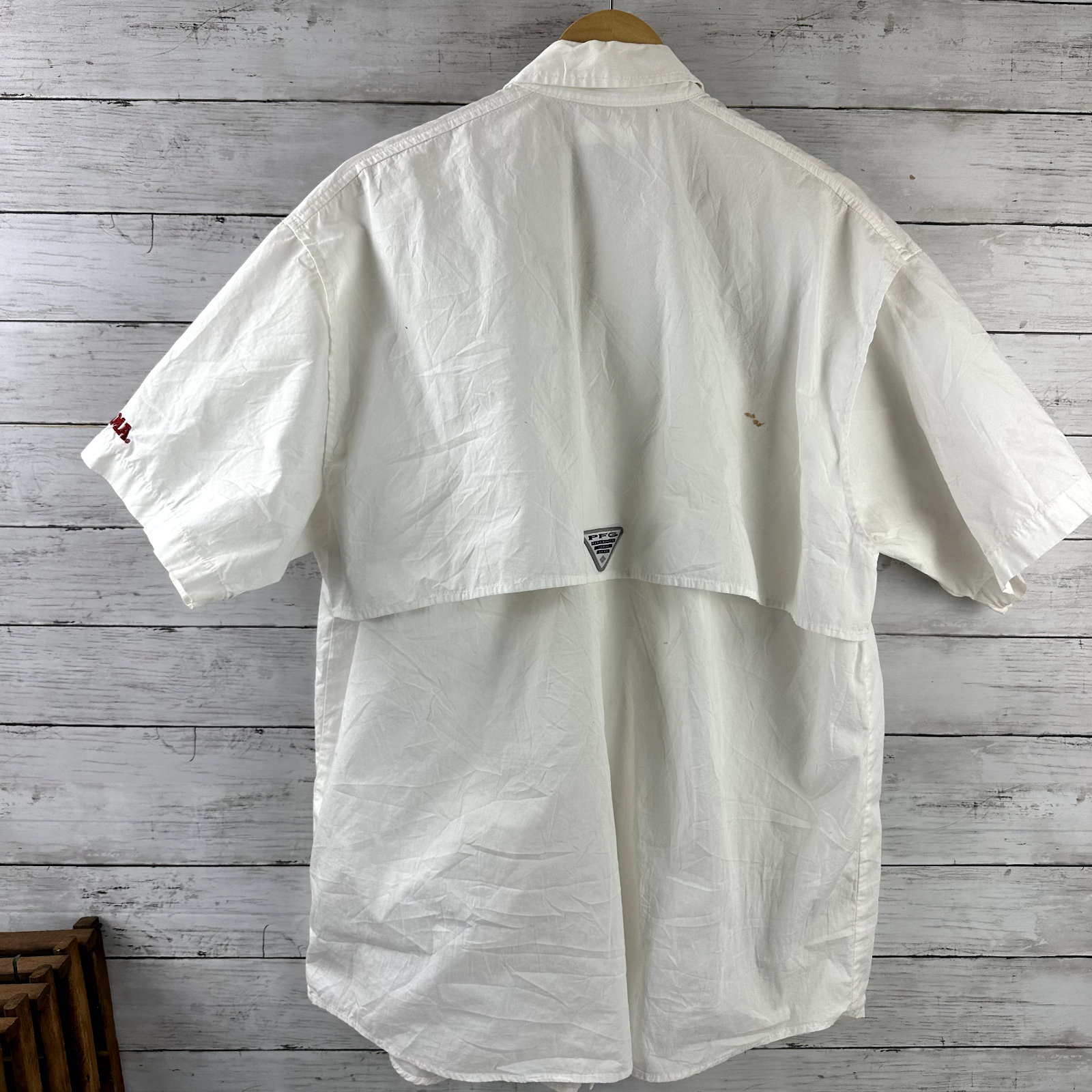 Columbia Alabama Mens Large Button Up