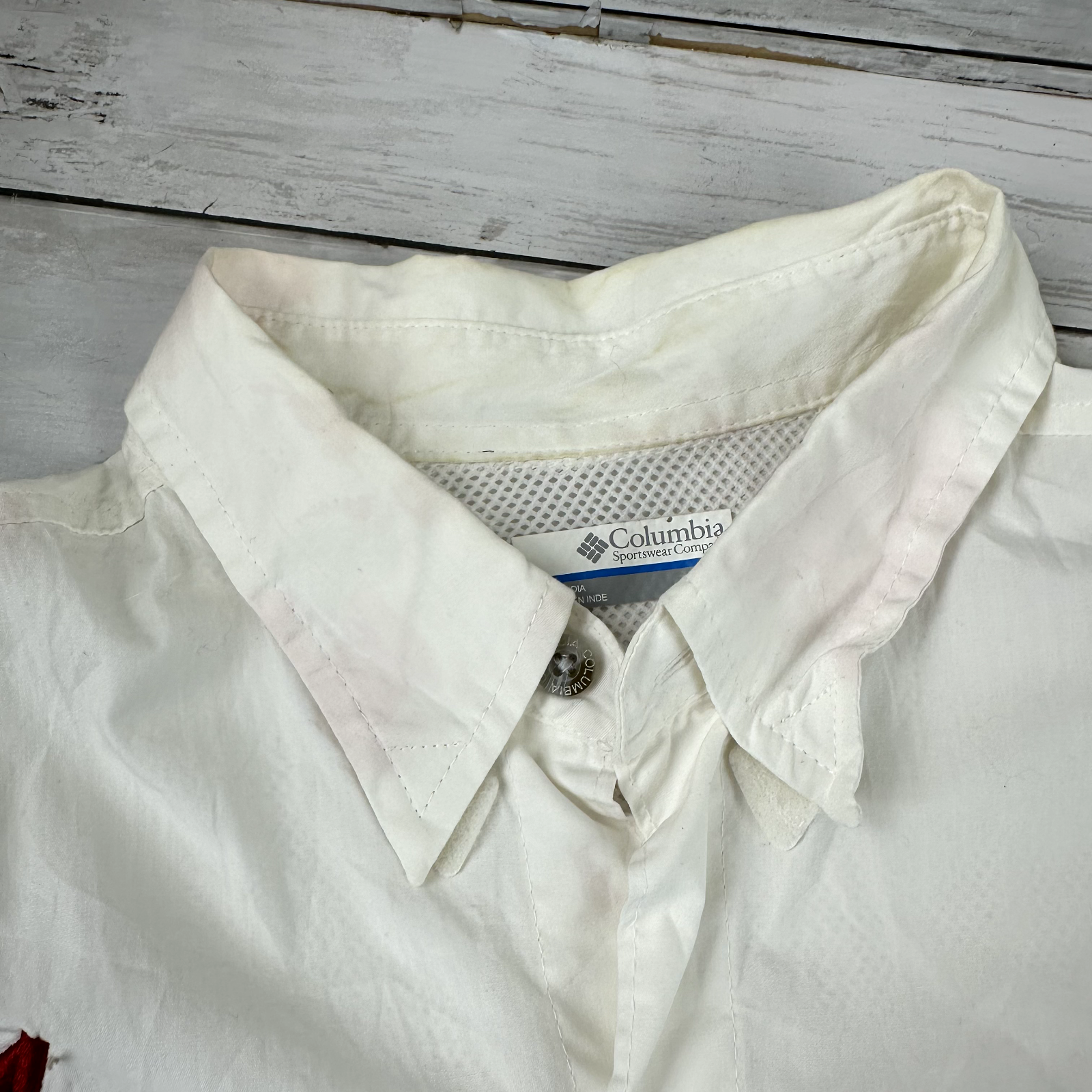 Columbia Alabama Mens Large Button Up