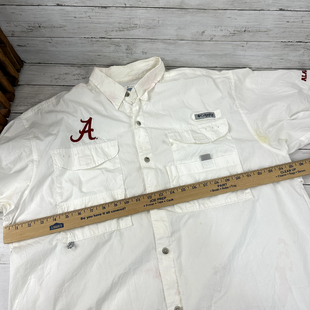 Columbia Alabama Mens Large Button Up