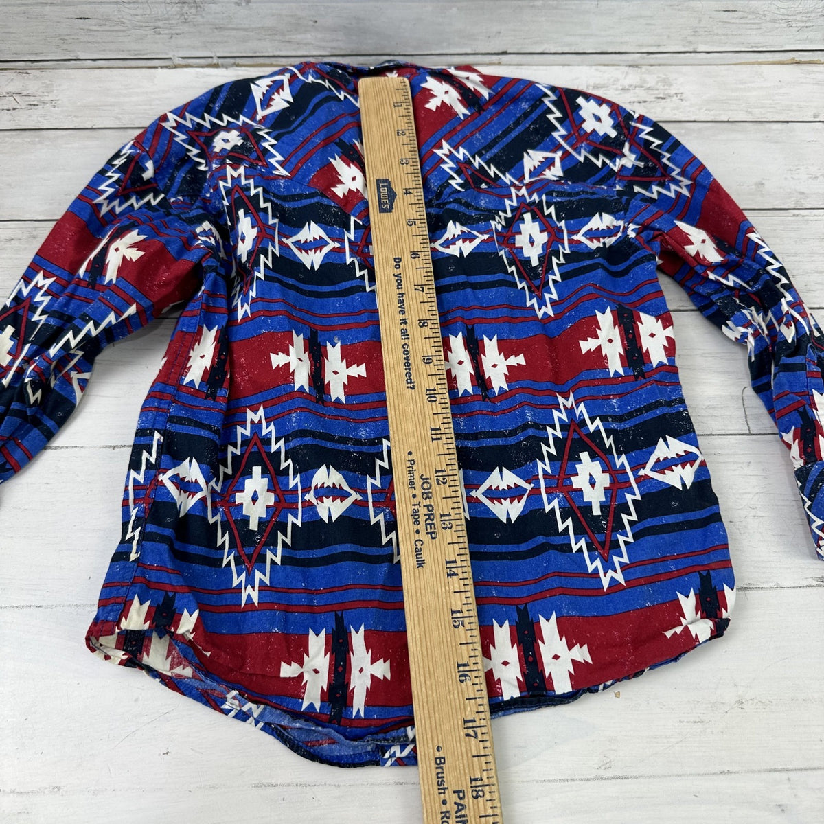 Rock & Roll Aztec Western Shirt Boys XS