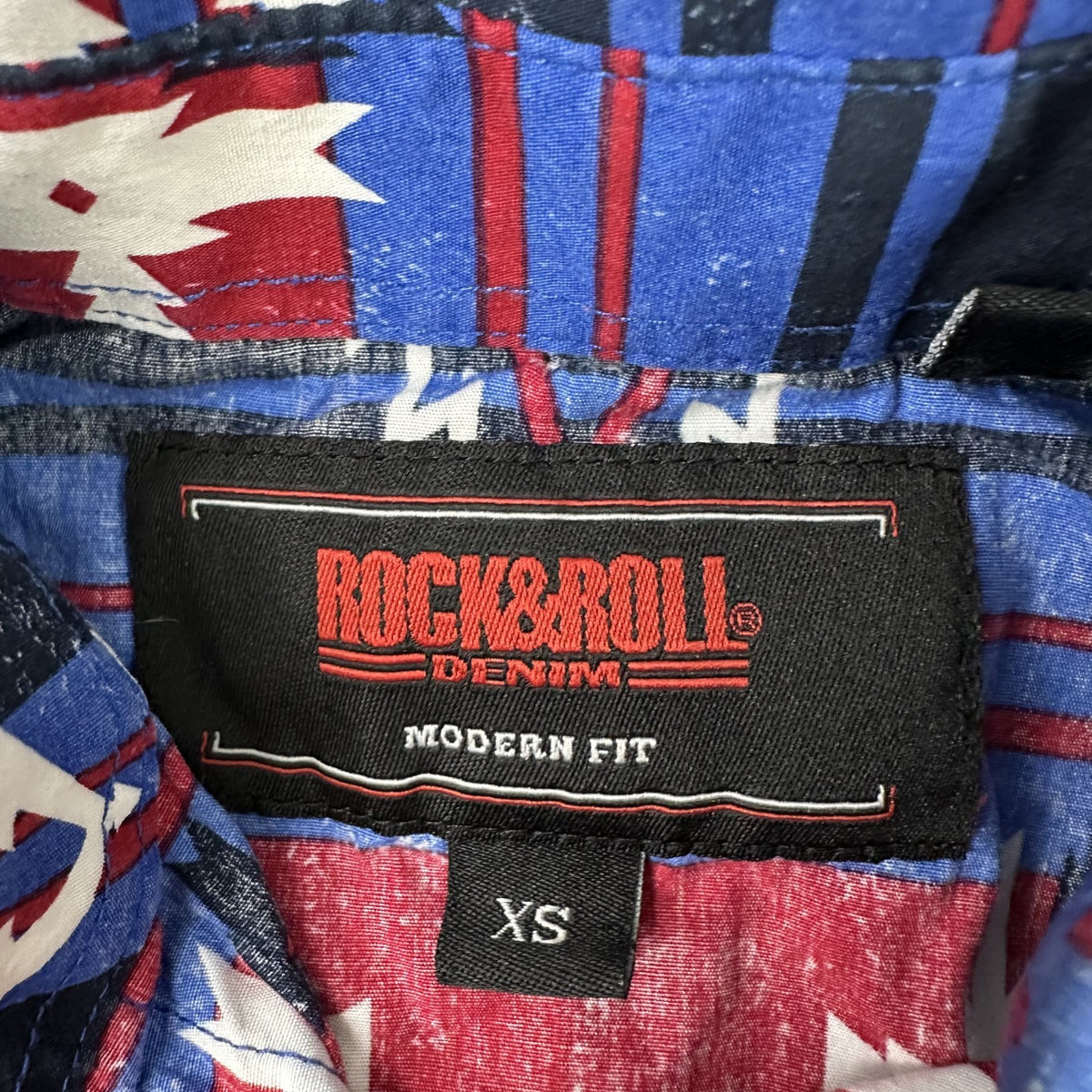 Rock & Roll Aztec Western Shirt Boys XS