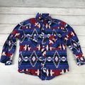 Rock & Roll Aztec Western Shirt Boys XS
