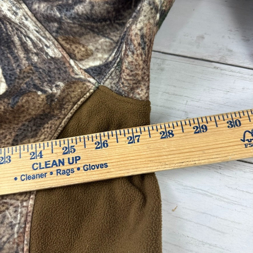 Bushnell Camo 1/4 Zip Pullover Mens 2XL