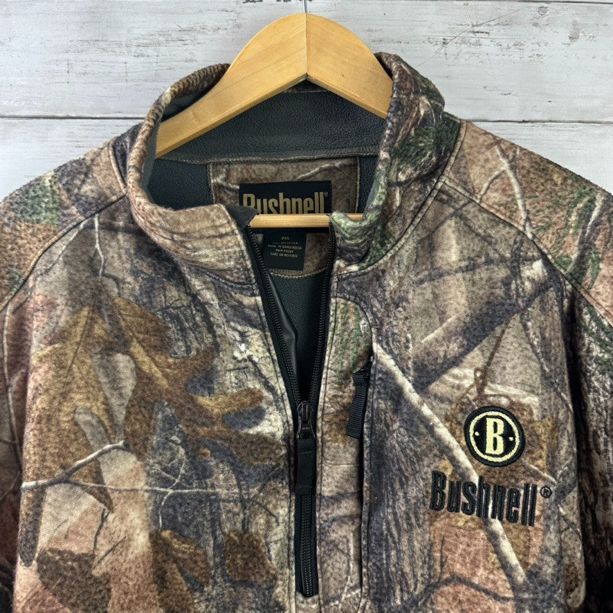 Bushnell Camo 1/4 Zip Pullover Mens 2XL