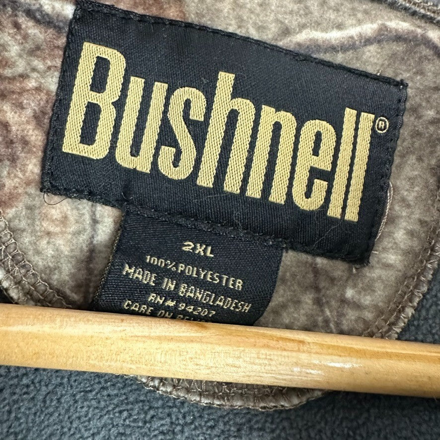 Bushnell Camo 1/4 Zip Pullover Mens 2XL
