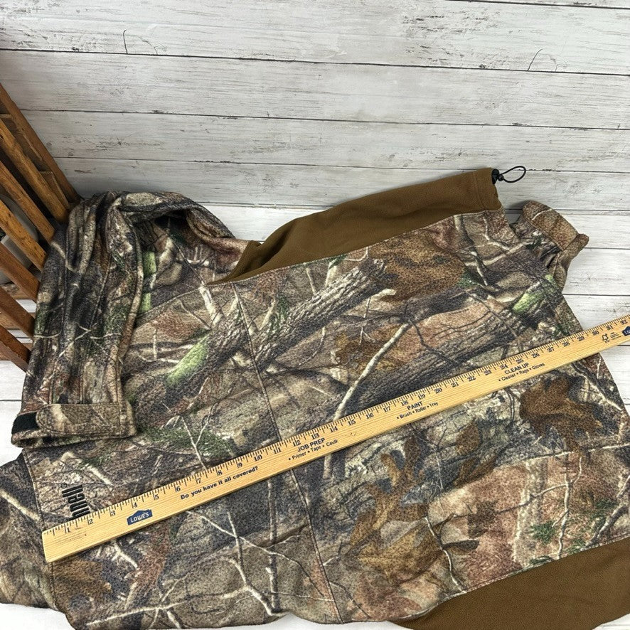Bushnell Camo 1/4 Zip Pullover Mens 2XL