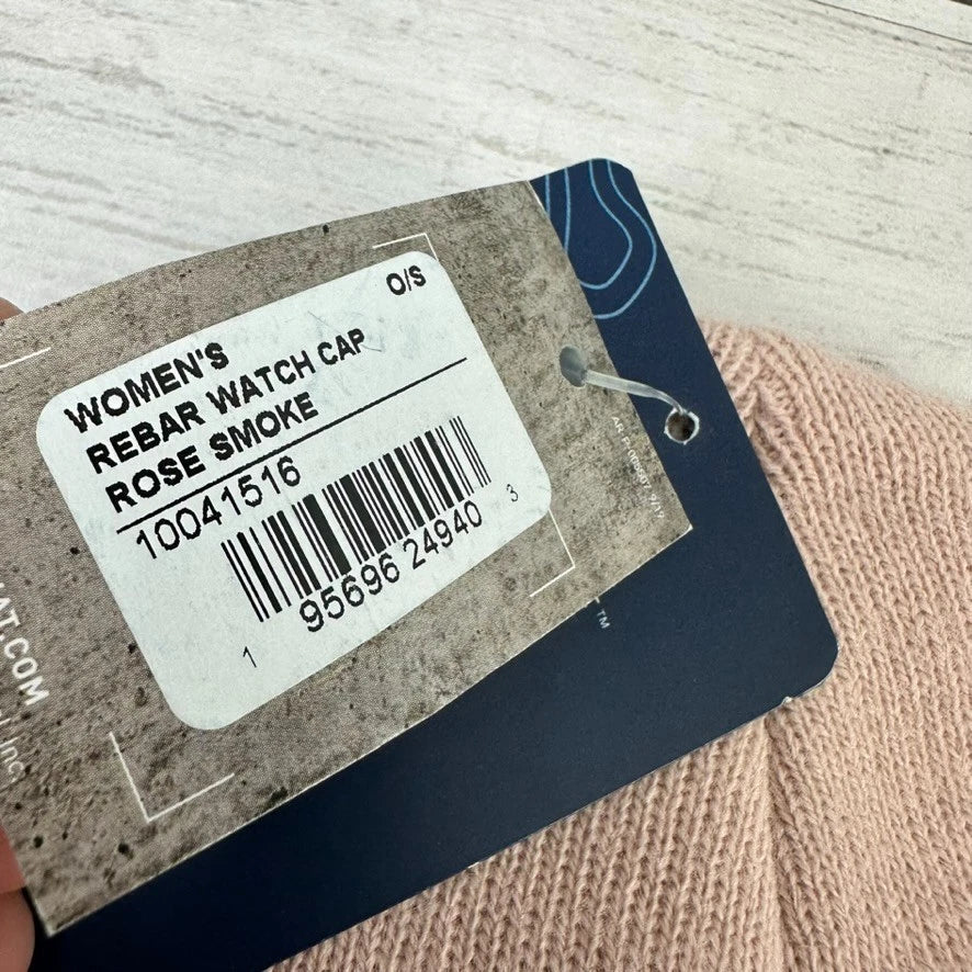 Ariat Rebar Women’s Beanie Hat 3M Thinsulate Stretch Elite, Rose Smoke NWT