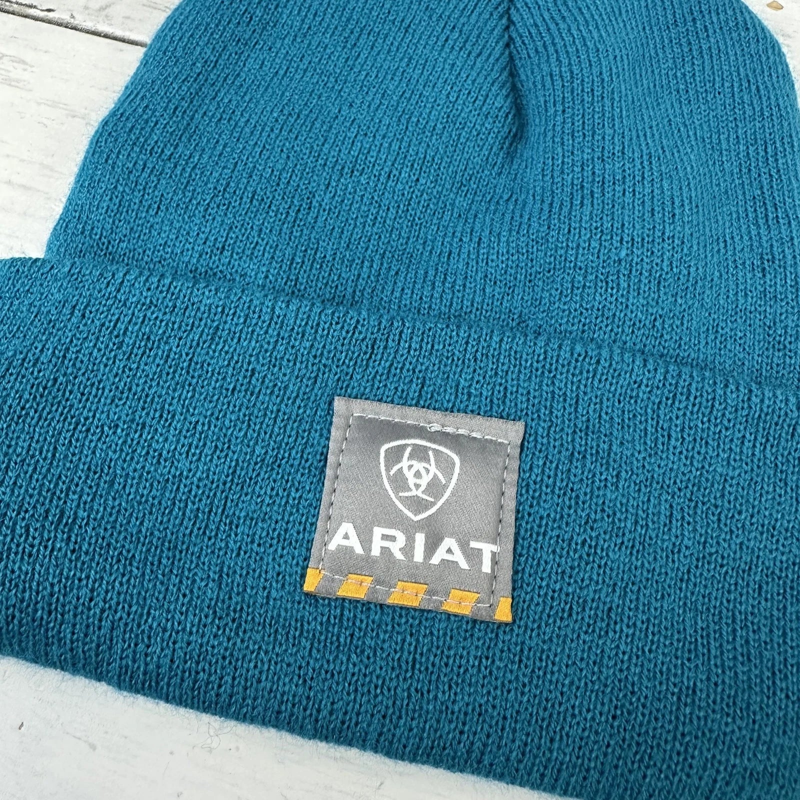 Ariat Rebar Women's Beanie Hat 3M Thinsulate Stretch Elite, Teal NWT