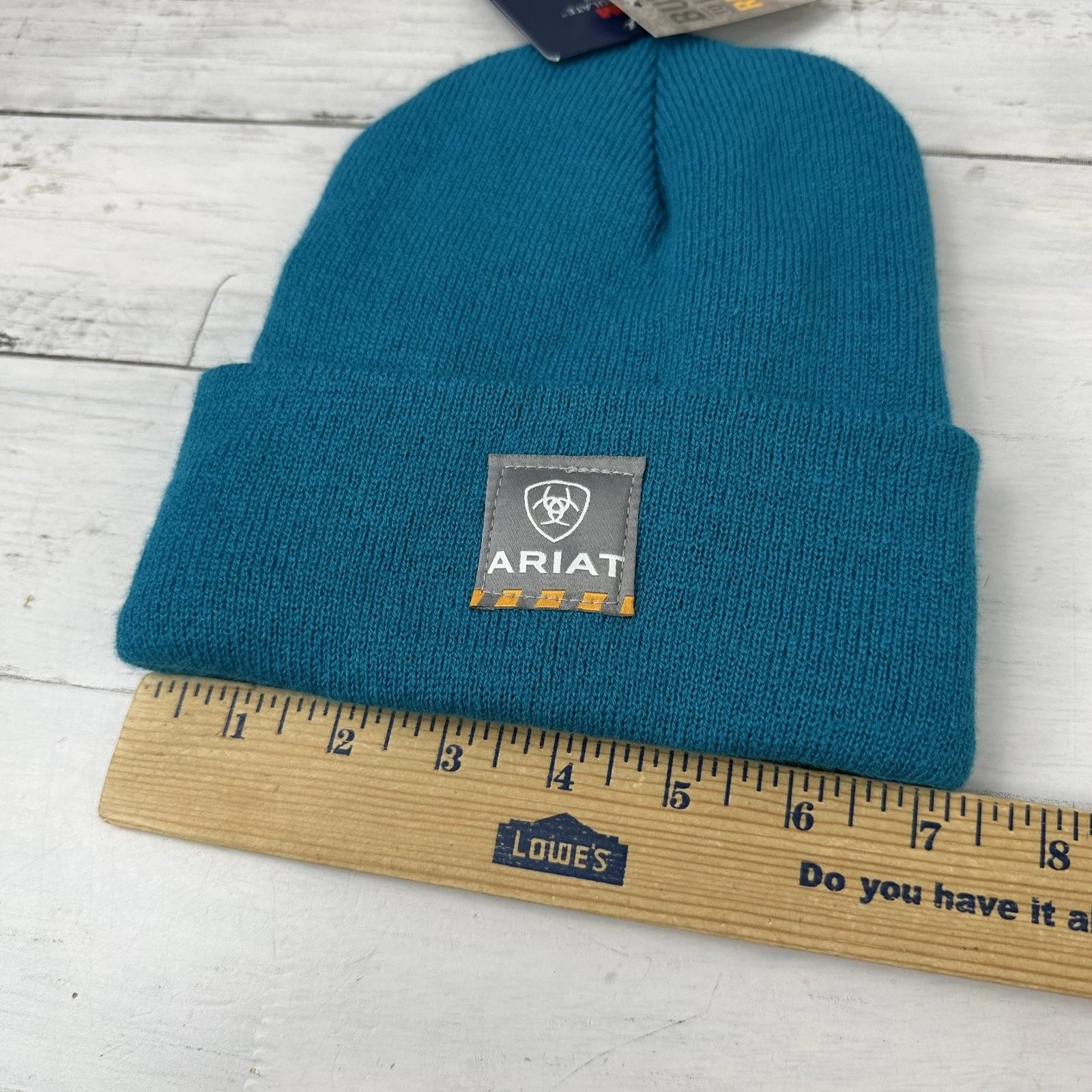 Ariat Rebar Women's Beanie Hat 3M Thinsulate Stretch Elite, Teal NWT